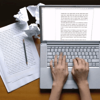 Написание текста